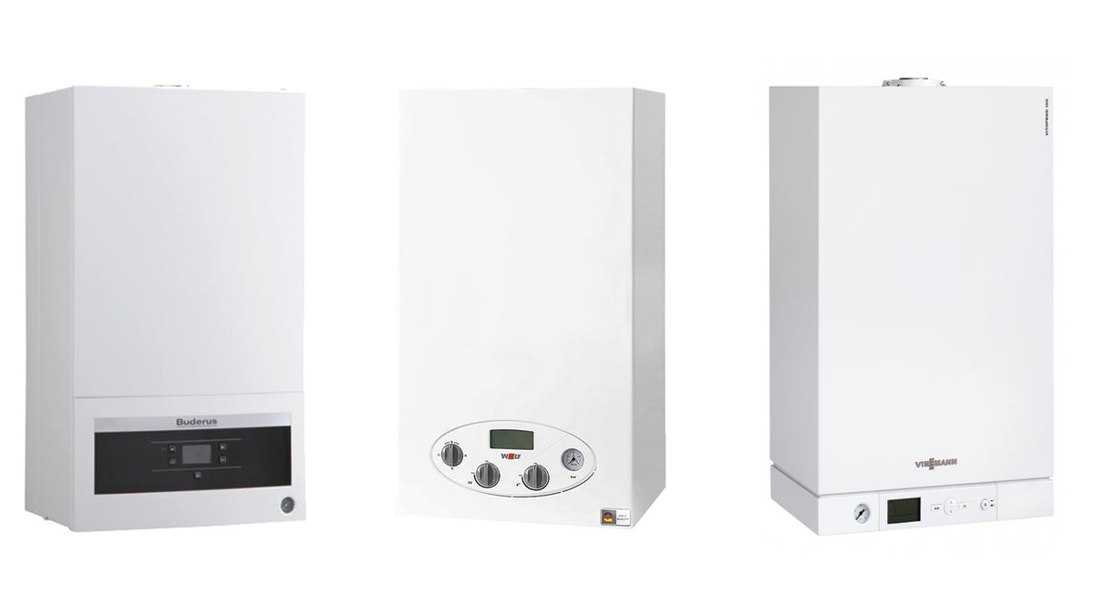 Buderus, Wolf, Viessmann