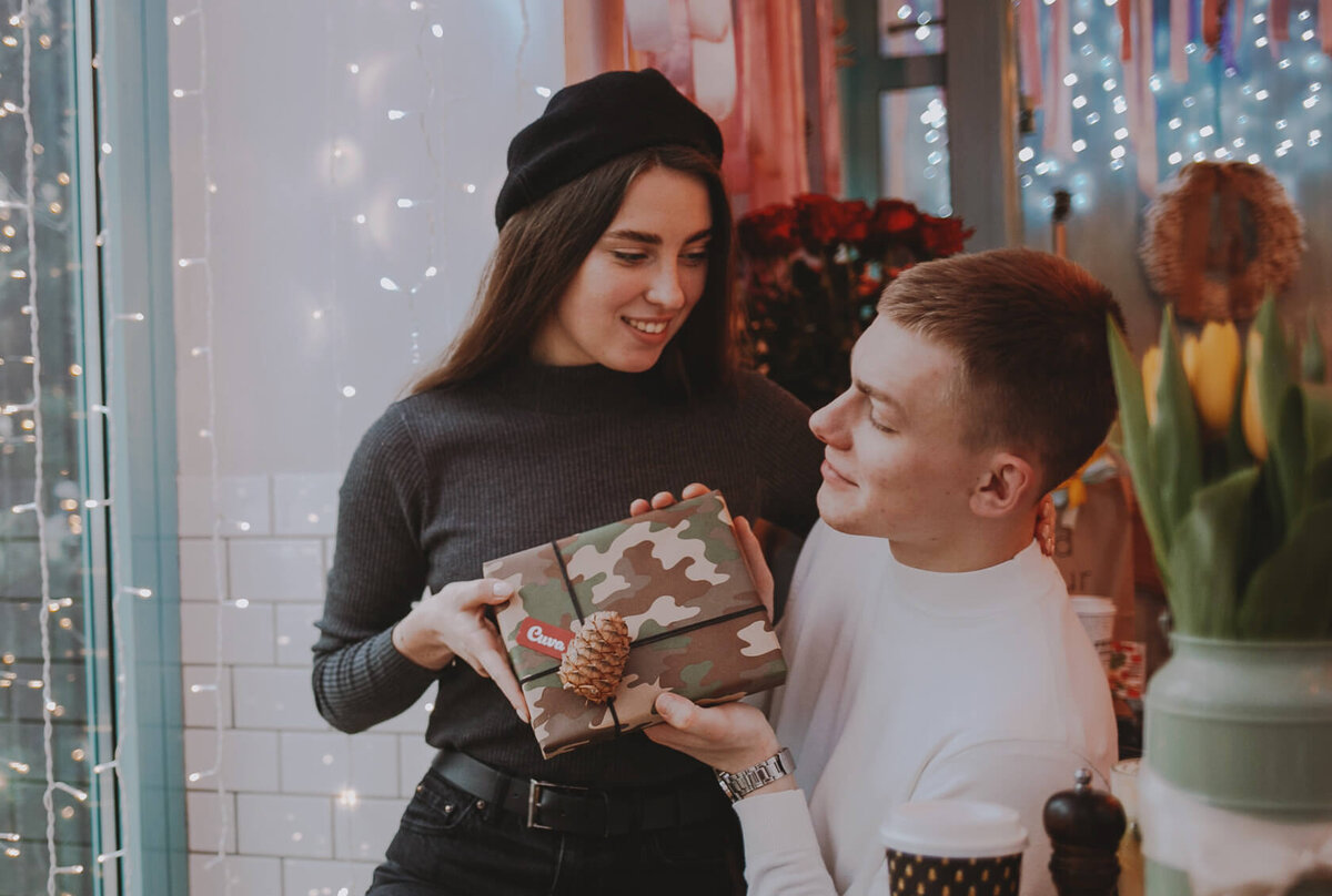 А это один из вариантов упаковки сертификата к 23 Февраля