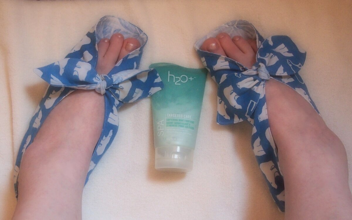 Вот такие они - платочки для ног )))