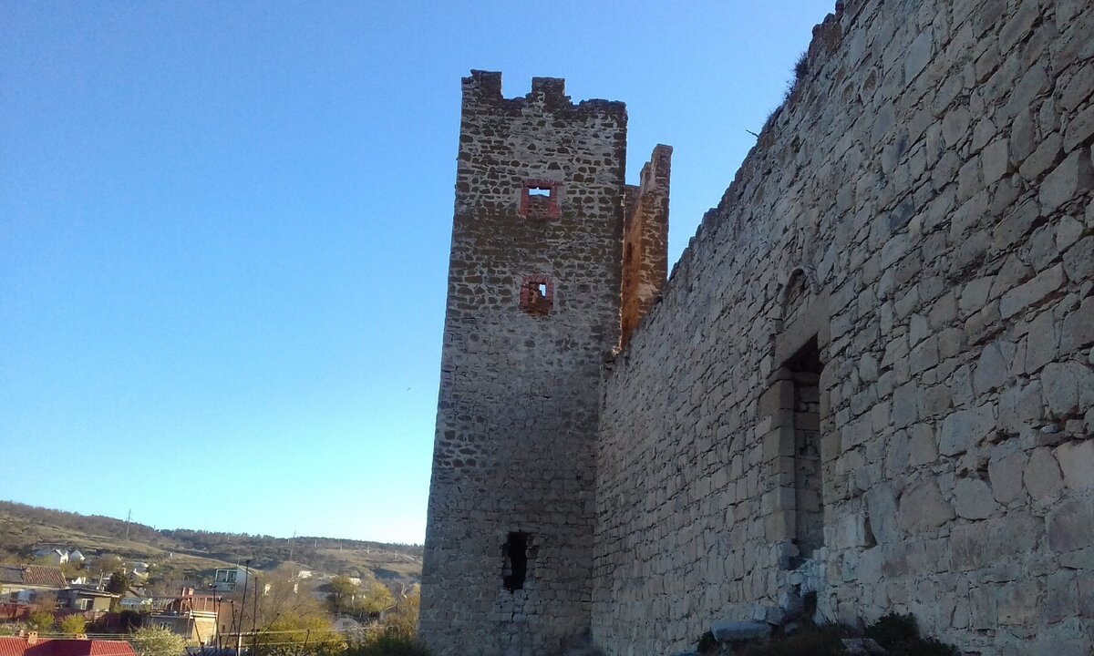 Башня Святого Климента шестого. Феодосия.