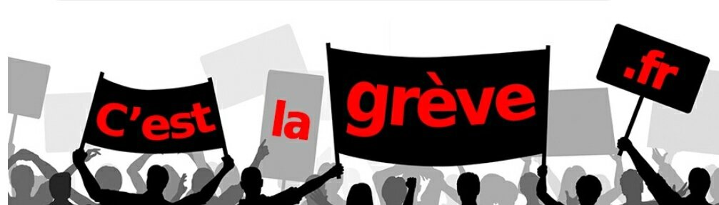 Сайт о профессиональных забастовках Франции