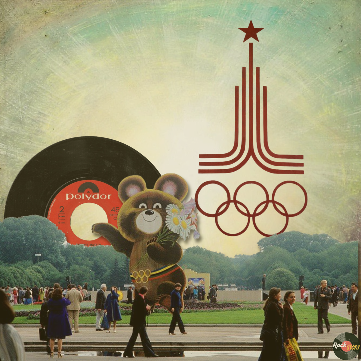 Про олимпиаду 80. Олимпийский мишка 1980 Москва.