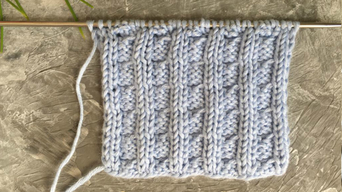 узор с изнаночной стороны