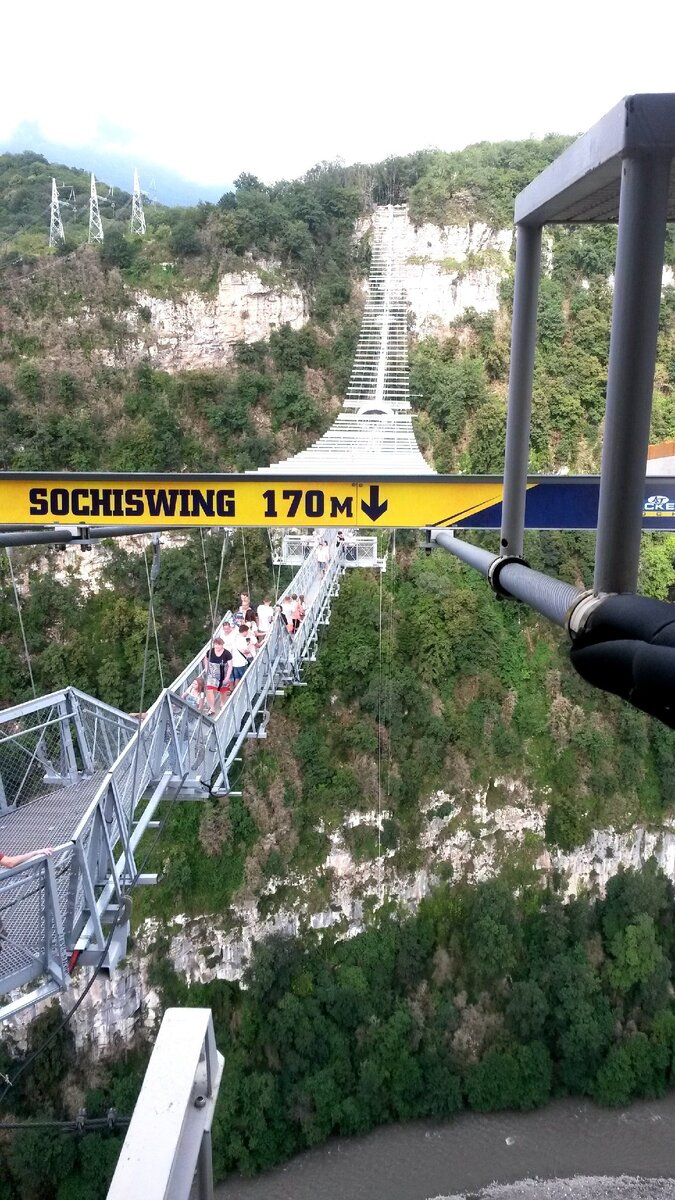 Вид от первой смотровой.