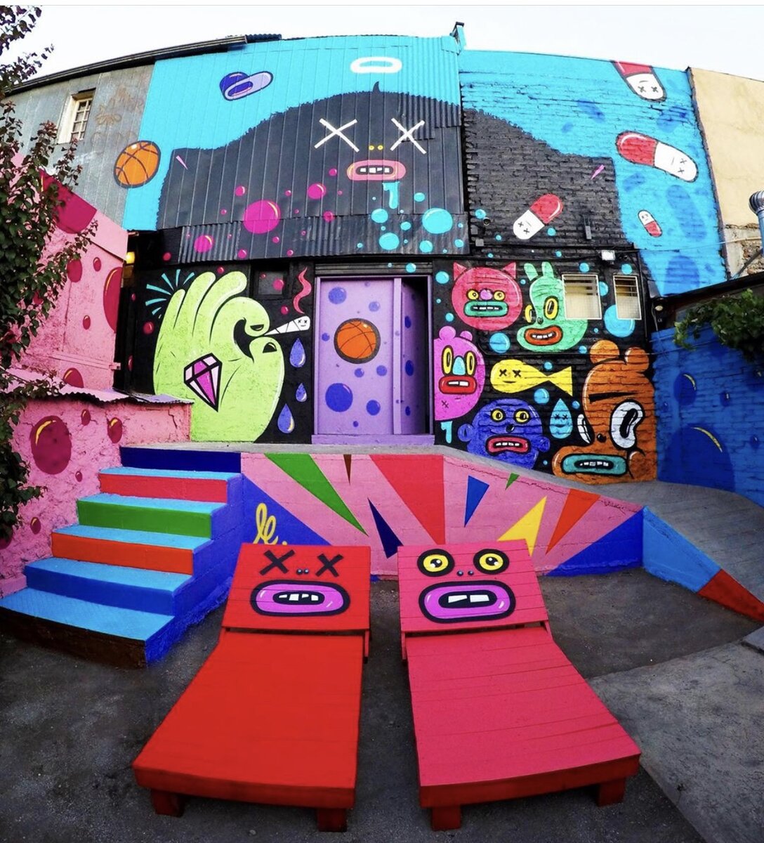 Вот так художник преобразил туристическое место в Беллависта