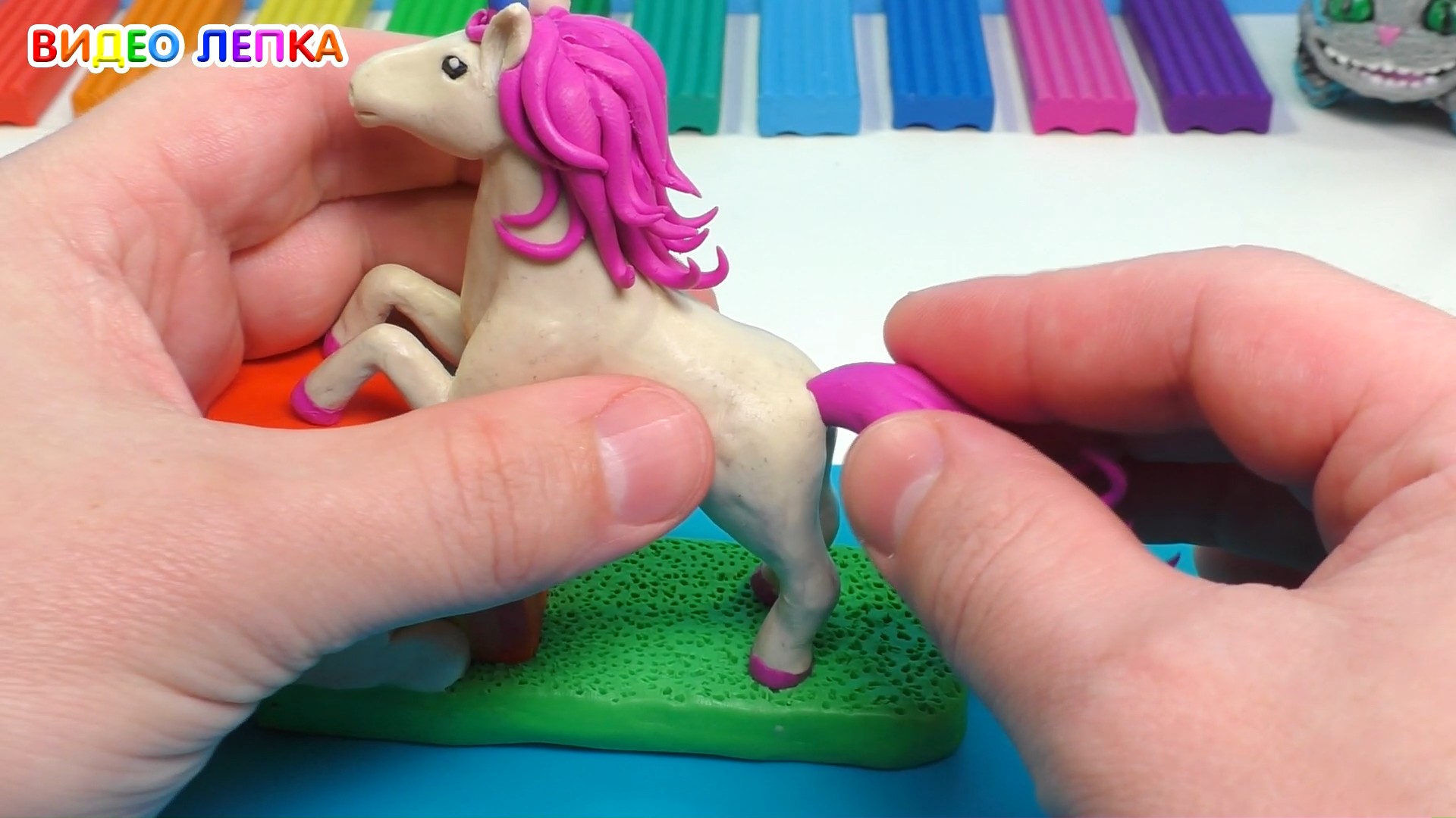 ❒ Пластилин ПЛЕЙ ДО - набор МАЙ ЛИТЛ ПОНИ – 1 ЧАСТЬ украшаем Радугу Дэш / PLAY DOH - MY LITTLE PONY