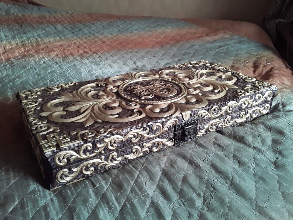 Нарды ручная работа