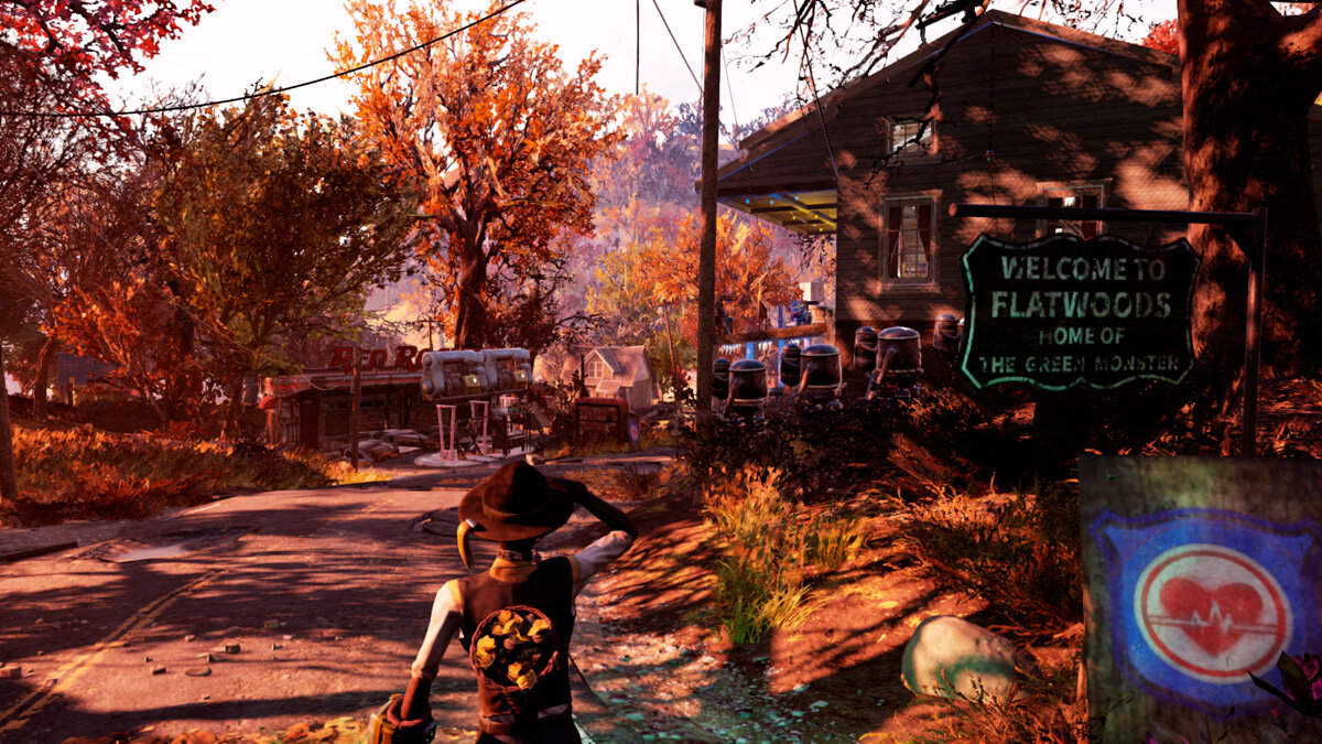 Fallout 76: дом на окраине Флетвудса