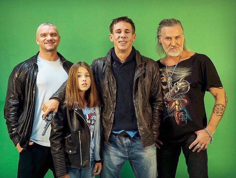 Съемка фильма "Я вернусь"