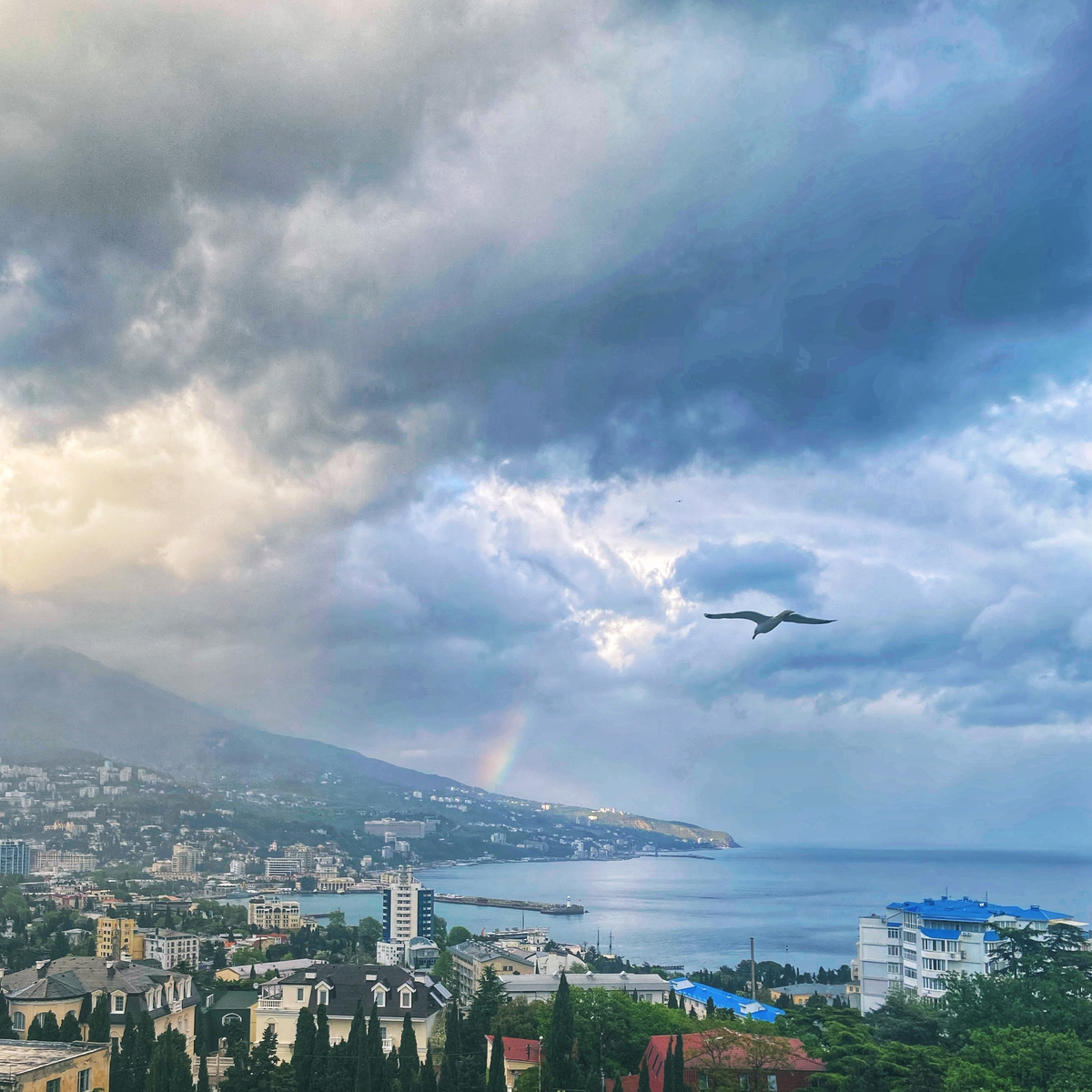 День победы, мирное небо