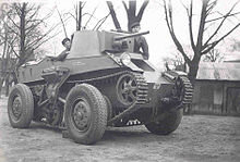  Лёгкий танк L-30 (Strv fm/31) на колёсном ходу