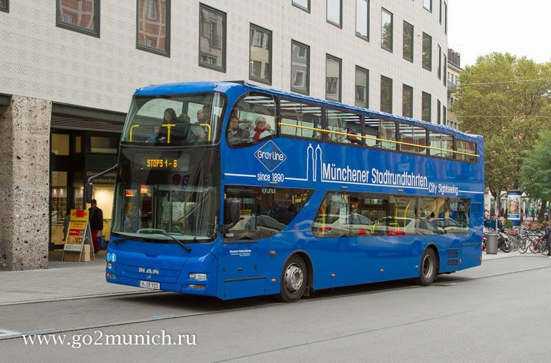 Hop on Hop off Мюнхен автобус