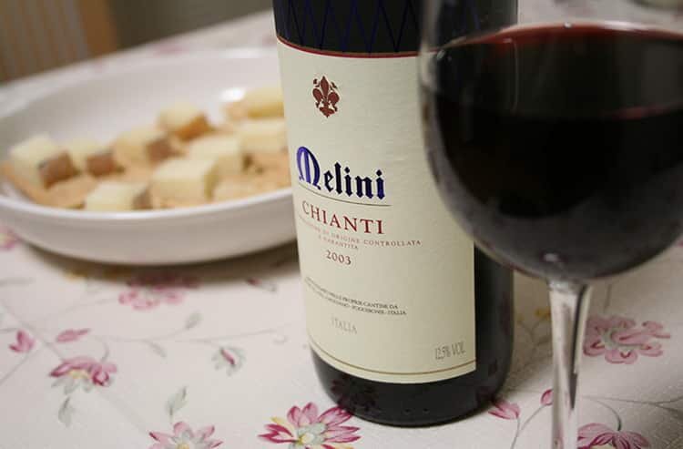 Вино Folonari Chianti, красное сухое, 0,75 л, Тоскана, Италия