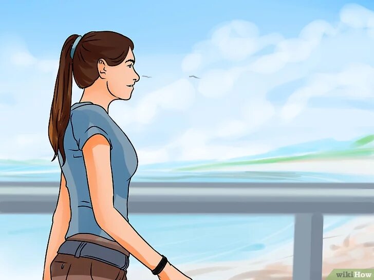 1Прогуляйтесь. Выйдите на улицу, подышите свежим воздухом, это поможет скоротать время, а также снять стресс. Попробуйте быстро прогуляться по окрестностям или просто вокруг офиса. Даже если у вас всего 10 свободных минут, прогулка станет отличным способом провести время.