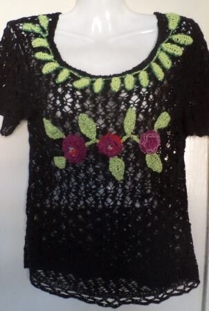 Вид всей кофточки