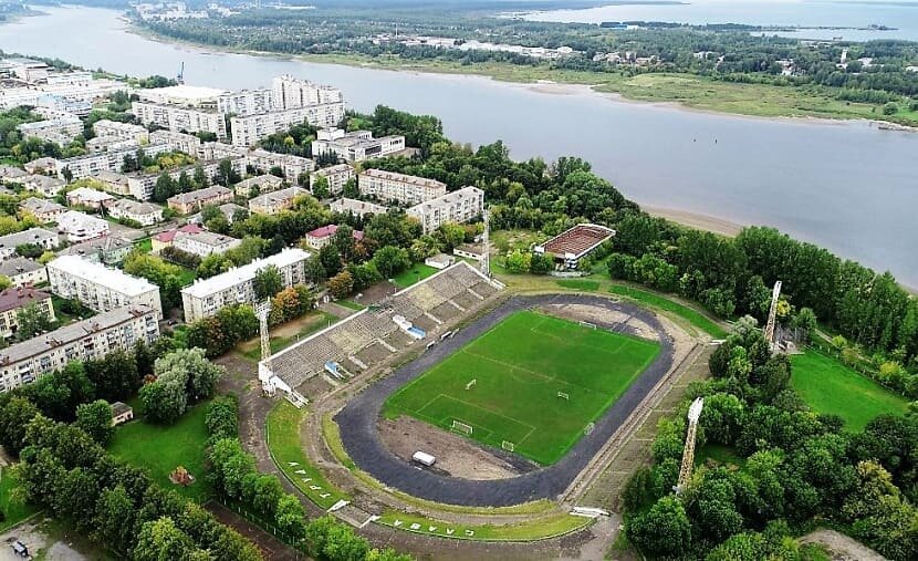 Стадион сверху