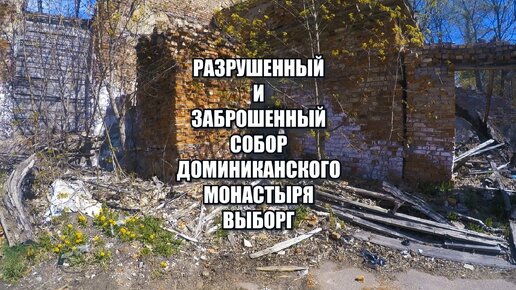 Залез в заброшенный собор в Выборге. Красиво, но грустно.