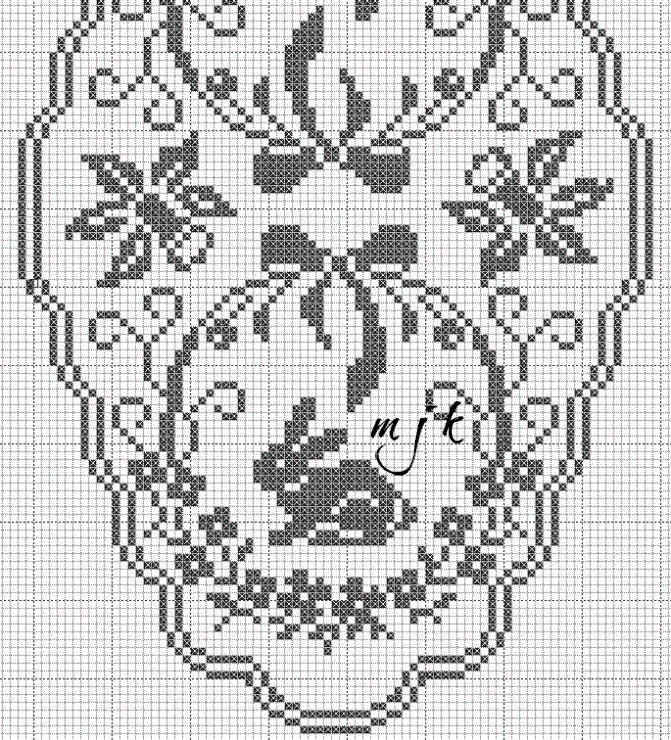 Азбука вязания: тонкости филейного вязание крючком. Обучение по схемам ...