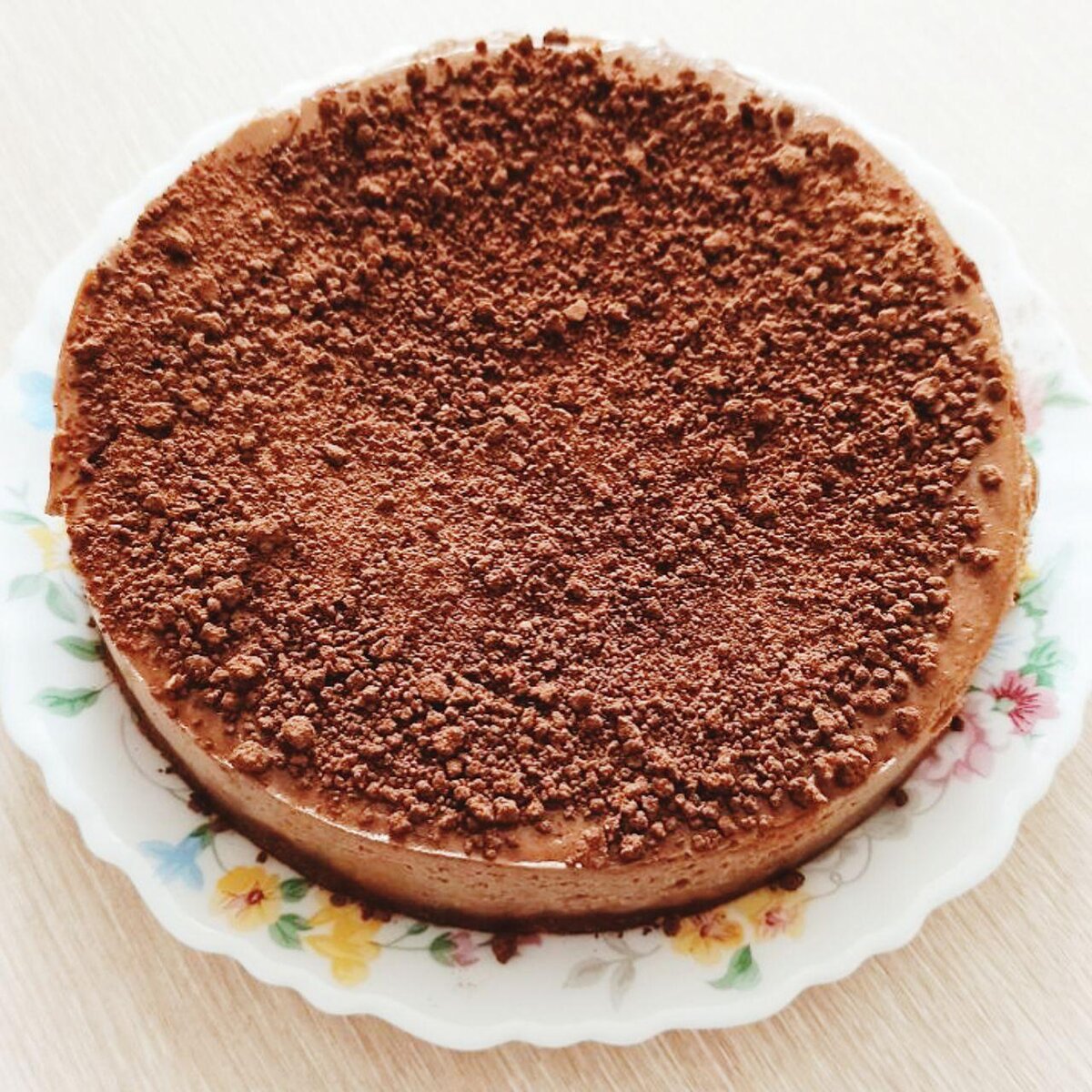 Шоколадный чизкейк