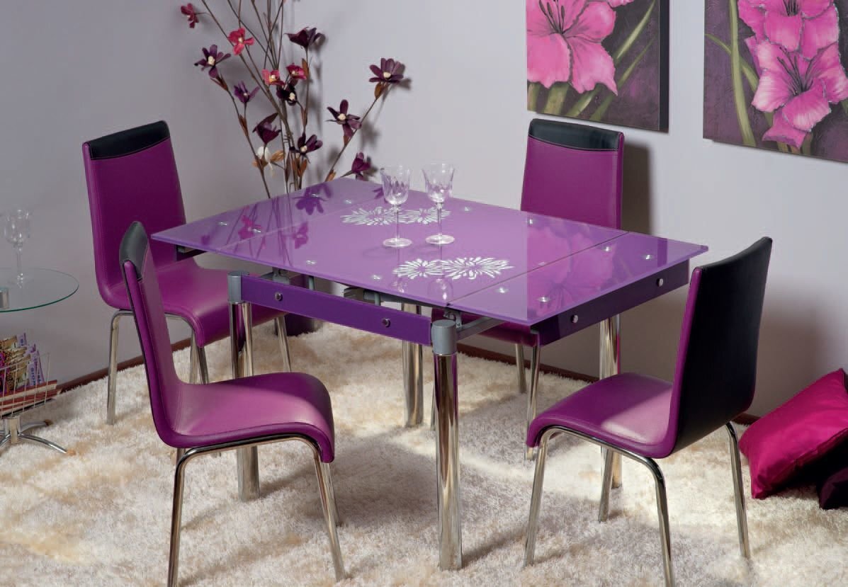Фиолетовый современный дизайн