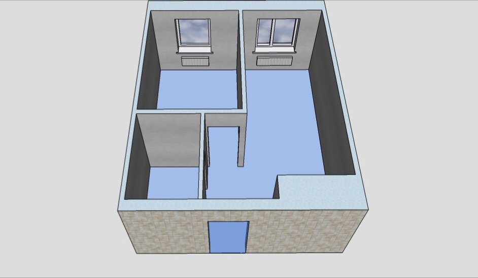 Студия "один плюс" 35 м2