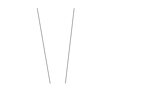 Такая форма (не настолько кривая, конечно) брусьев гораздо удачнее, чем параллельные перекладины