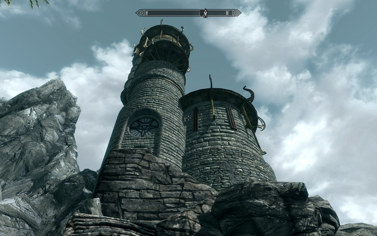 Вальхейм сторожевая башня. Скайрим сторожевая башня. Крепость в Skyrim. Башня мага скайрим.