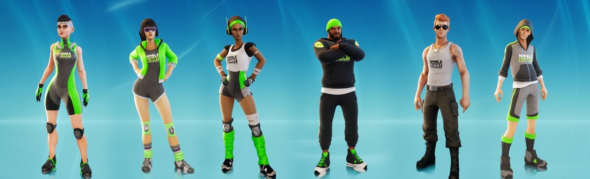 На данный момент в игре шесть персонажей