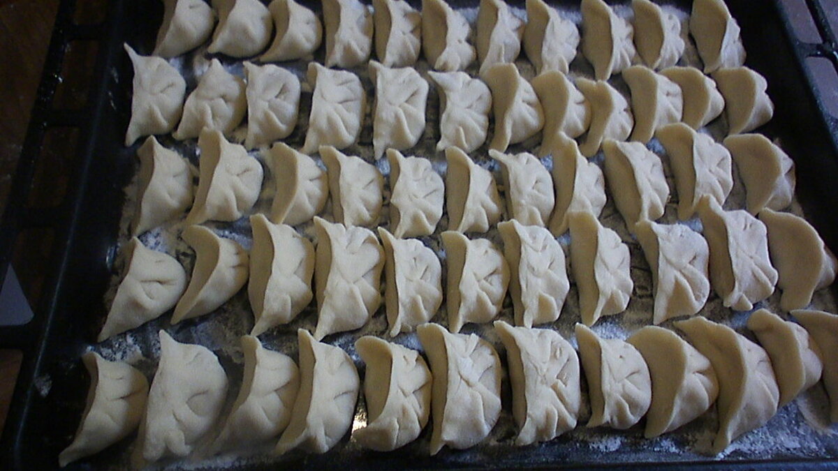 вареники с сырой картошки с салом