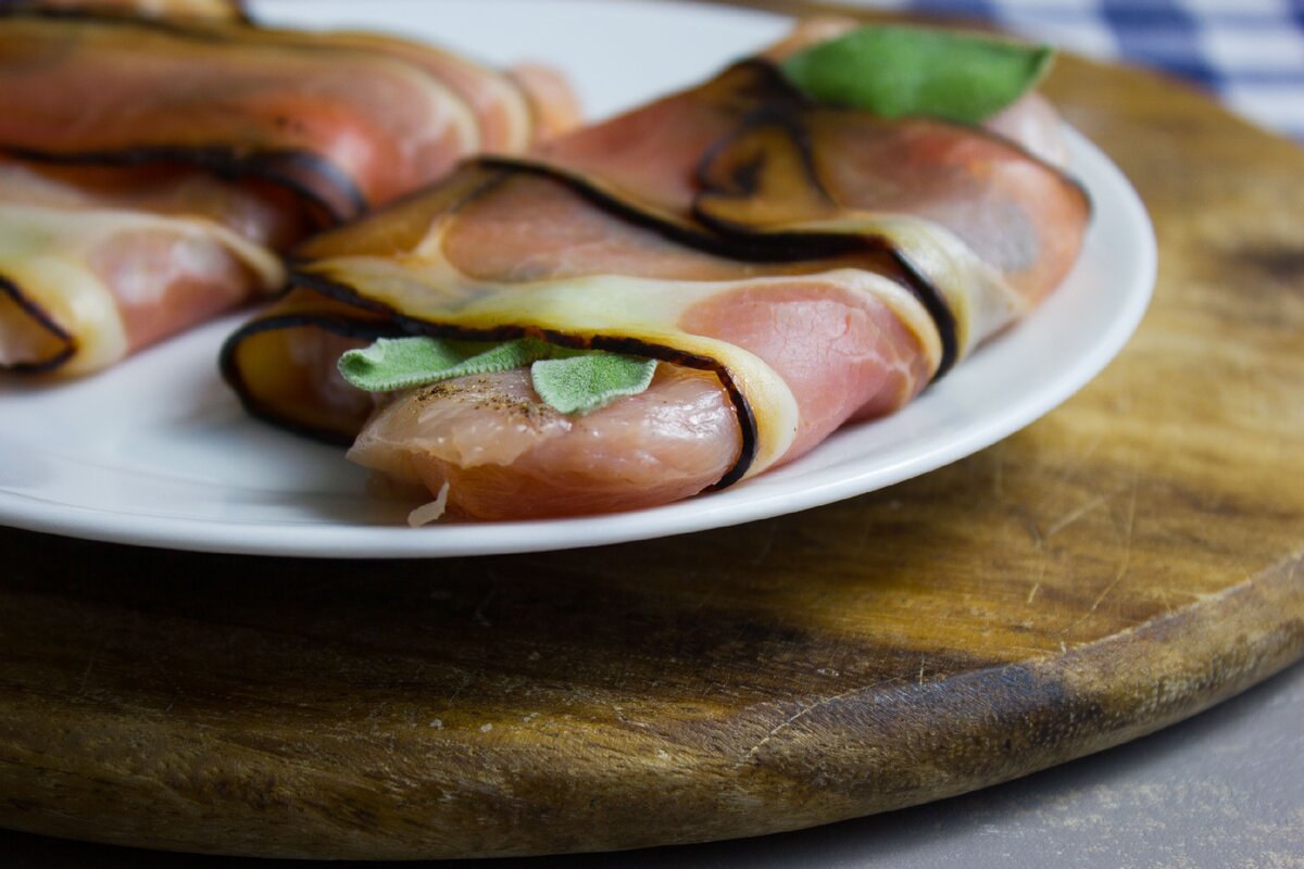 Готовые «рулетики».