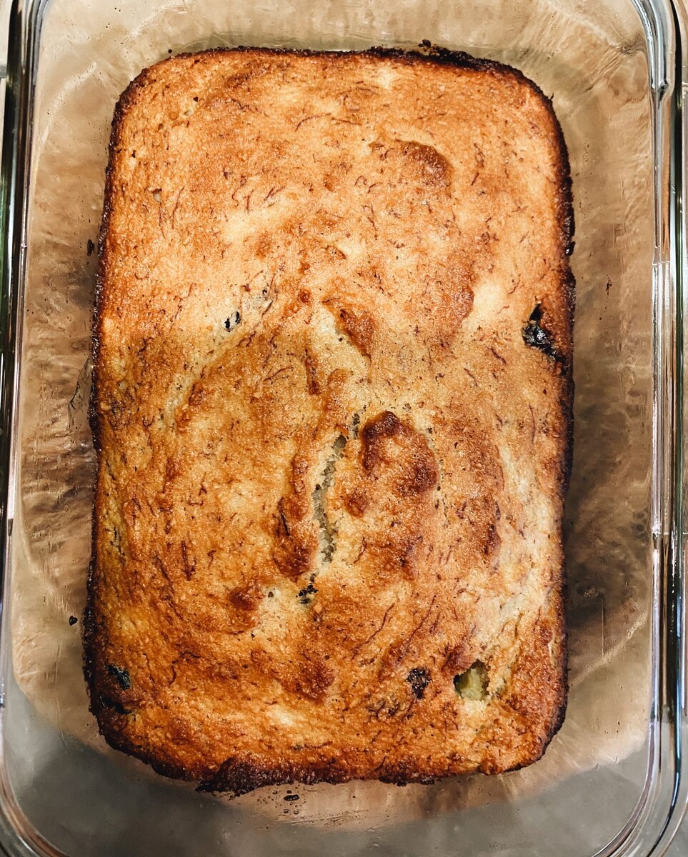 Готовый банановый хлеб 