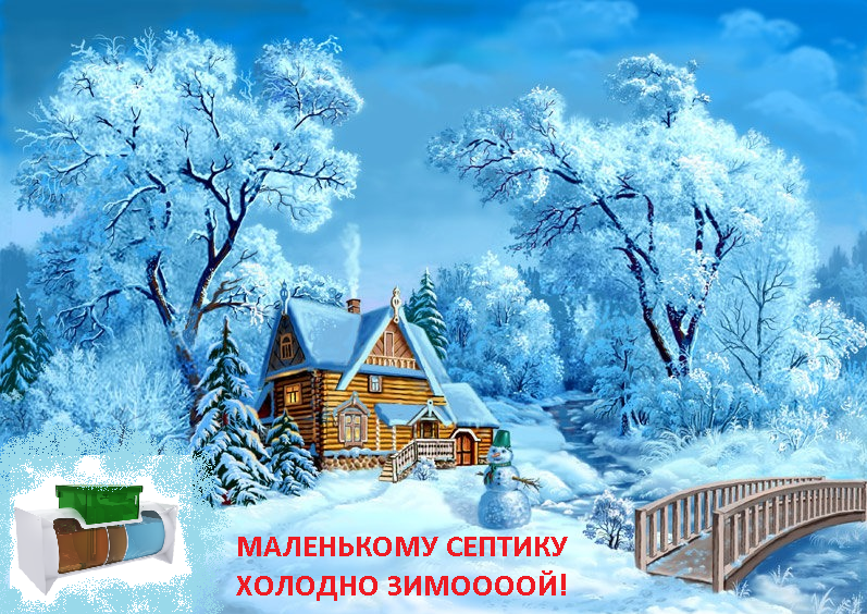 Из лесу септик взяли мы домооой!