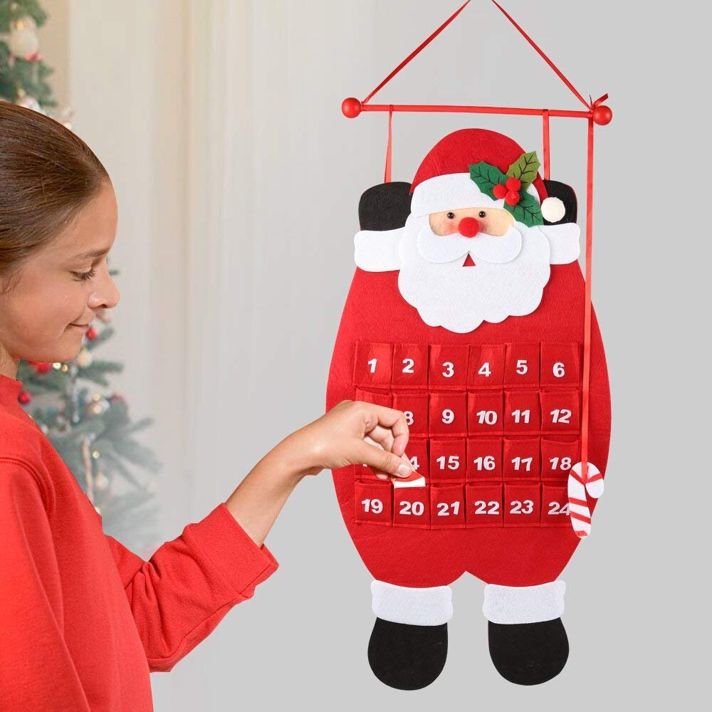Календарь в виде Деда Мороза