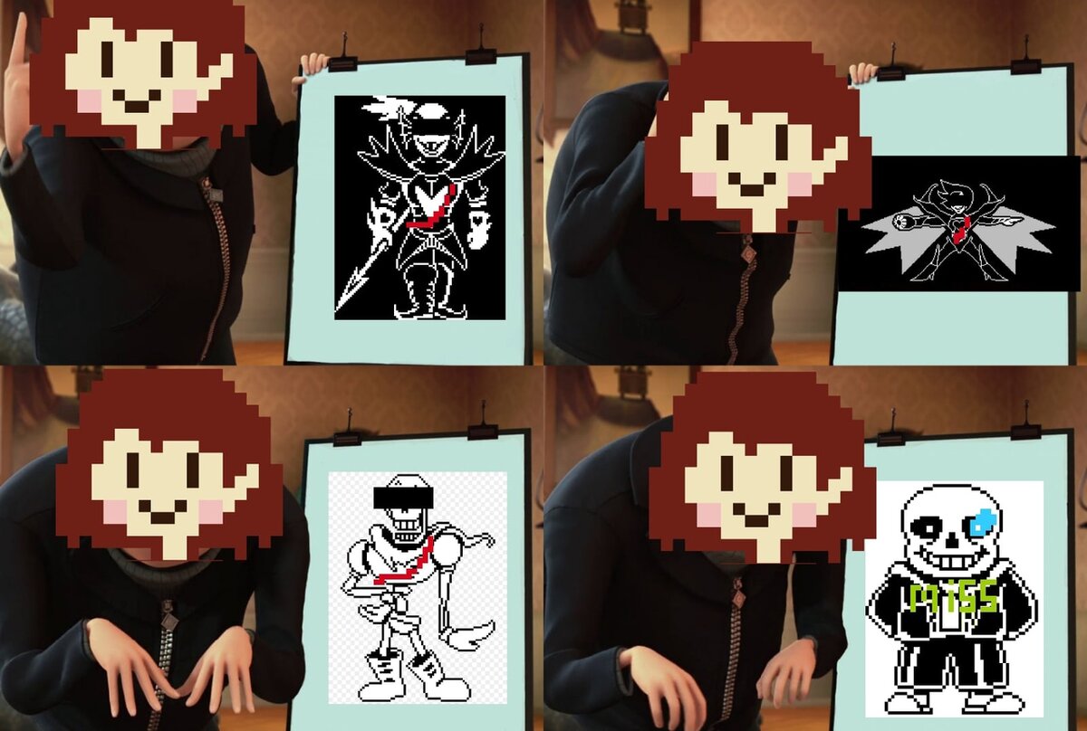 undertale meme(не моё)