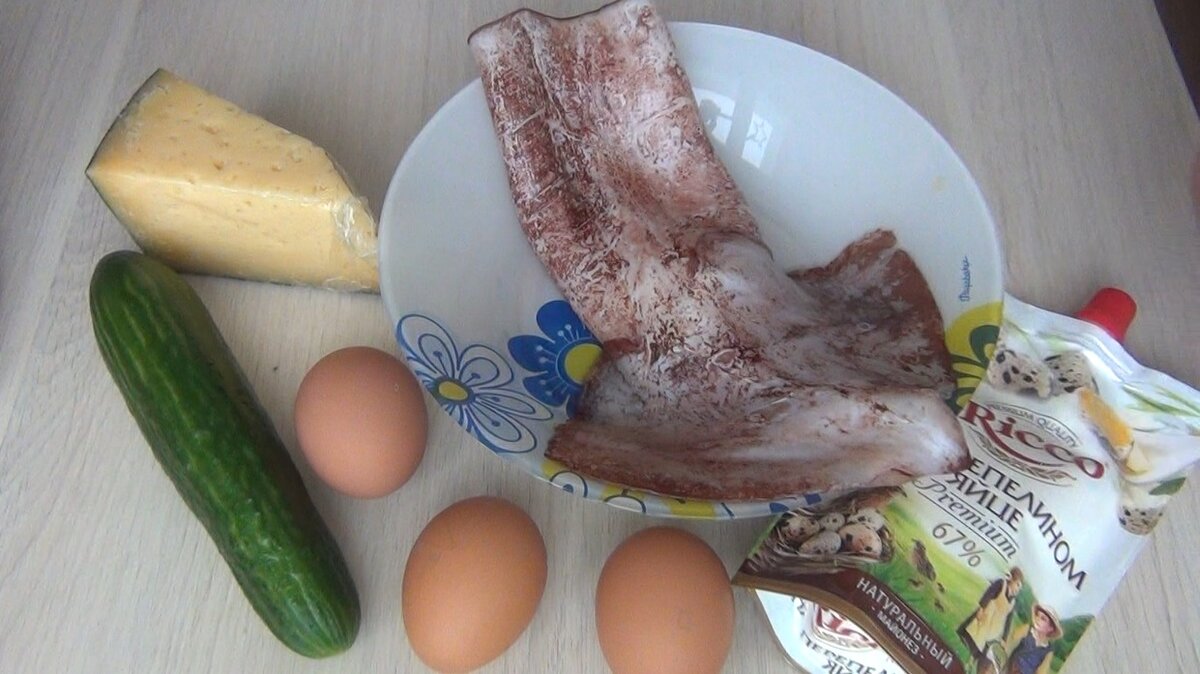 ингредиенты для салата