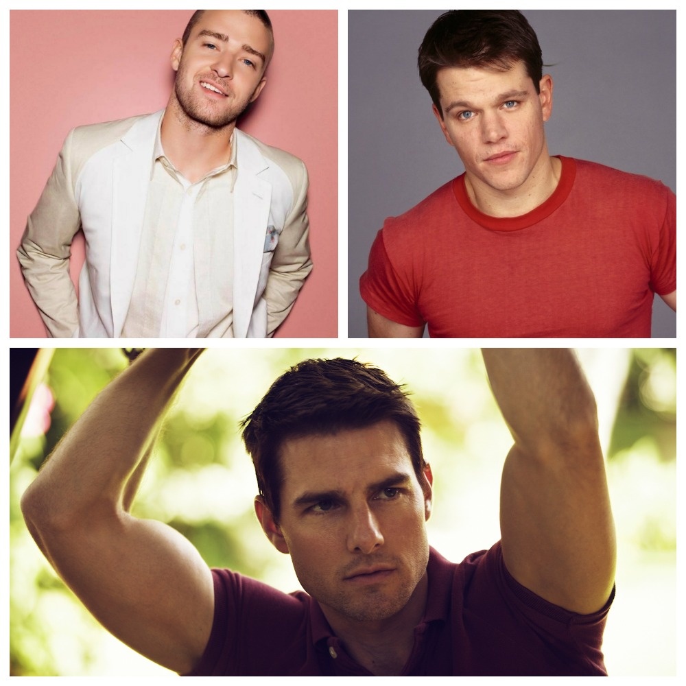 Джастин Тимберлейк, Мэтт Дэймон, Том Круз