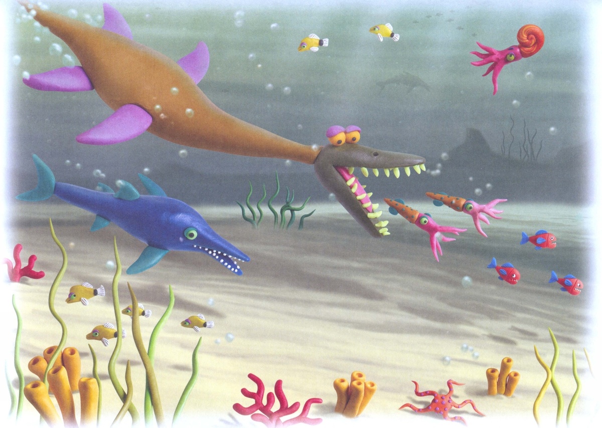 Пластилиновые ДИНОЗАВРЫ