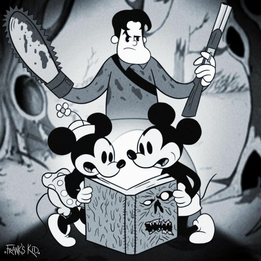 Художник: Майк Чиечи (Mike Chiechi), @ franks_kid (https://www.instagram.com/franks_kid/)