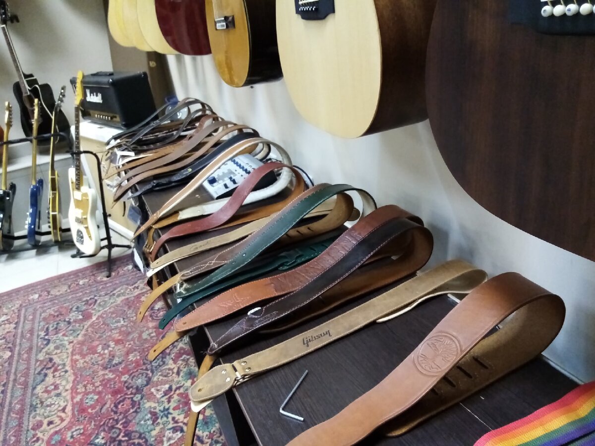 Гитарные ремни Мастерской iBackPacker