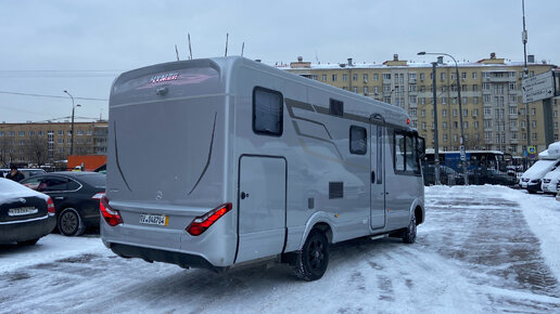 Автодом с арктическим пакетом на Mercedes-Benz