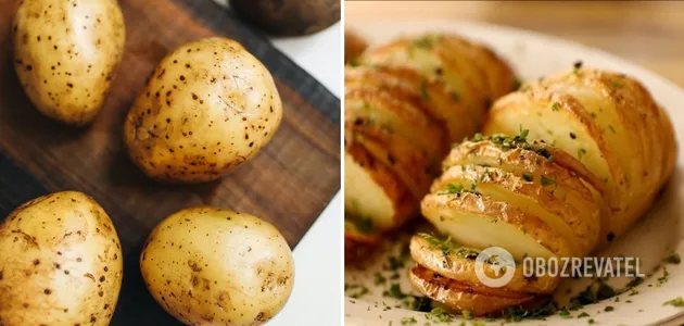 Рецепт запеченного картофеля с корочкой