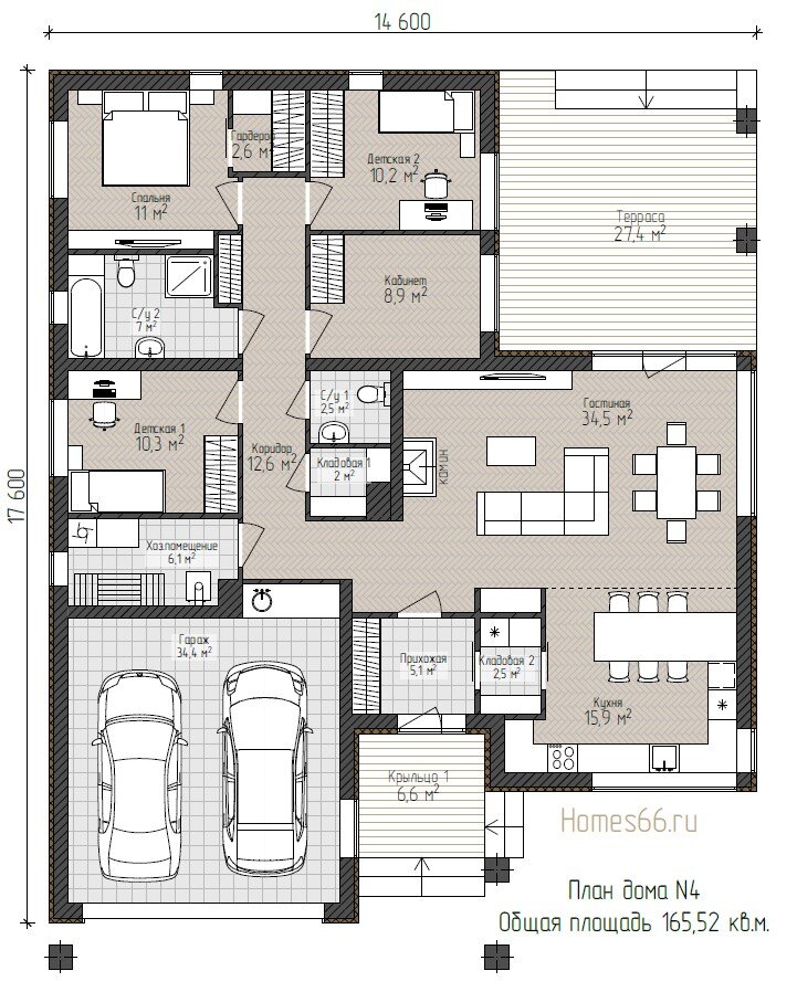 Красивая квартира в Гетеборге. Интерьер и дизайн. - Публикации - RealtyPress.ru