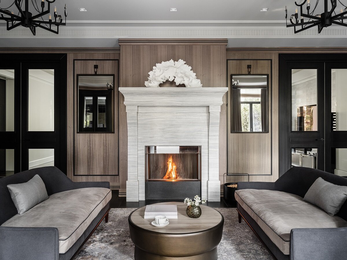 Интерьер гостиной, АБ Олега Клодта