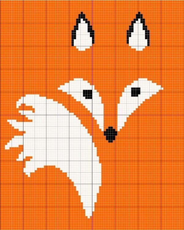 Сразу начну выкладывать схемки! Вяжется очень просто! Номер первый!