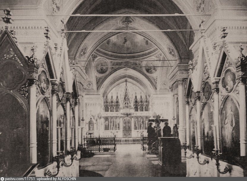 Внутреннее убранство Екатерининской церкви, 1890-е