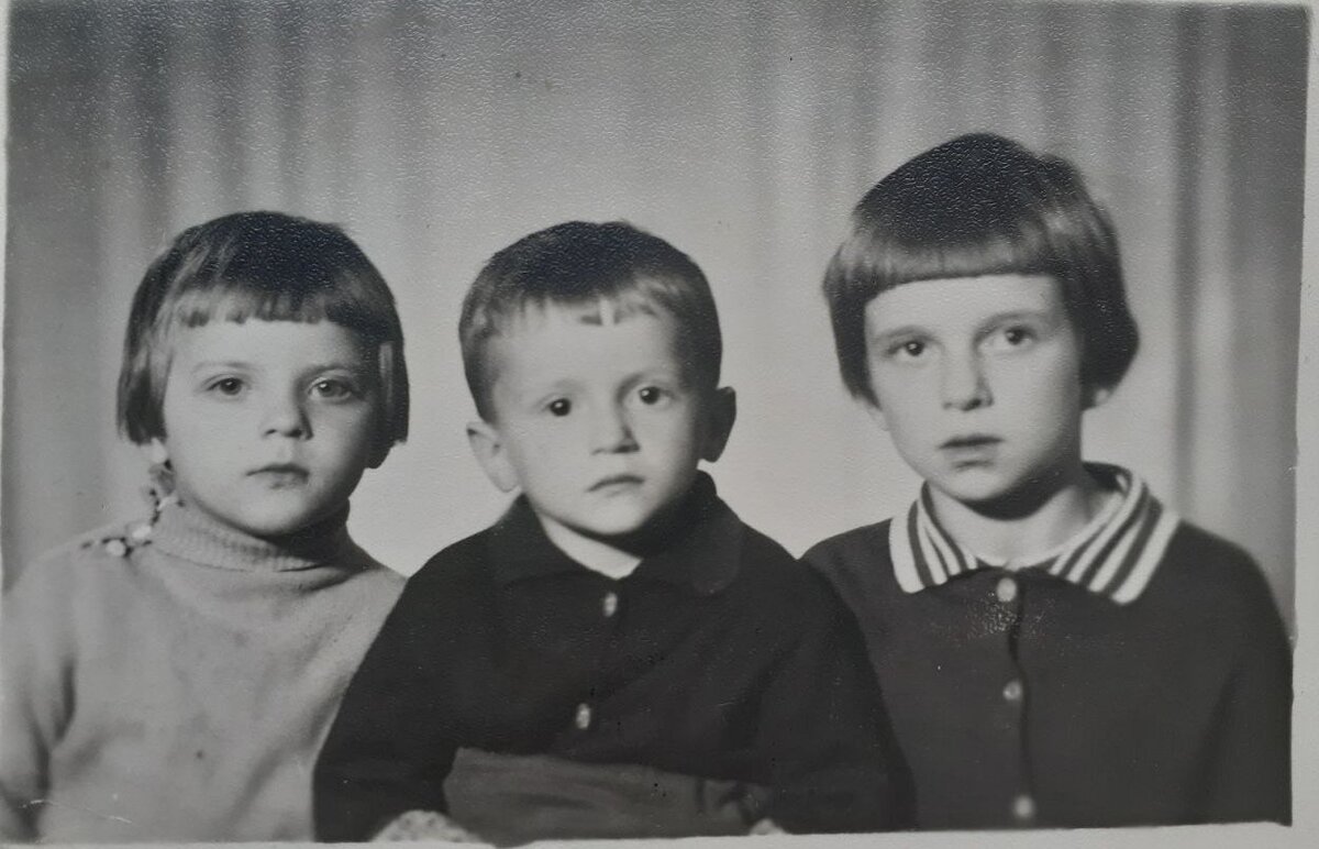 дети, 70-е. фото:автора.