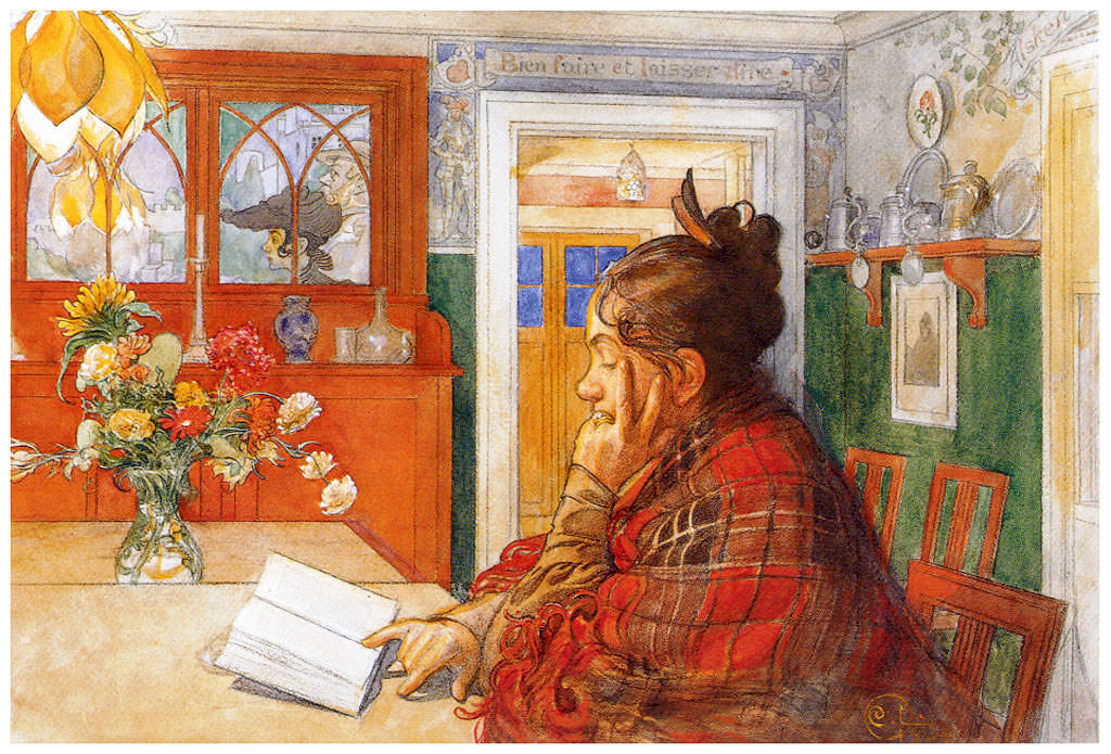 Законное место Карин (портрет жены художника), 1904