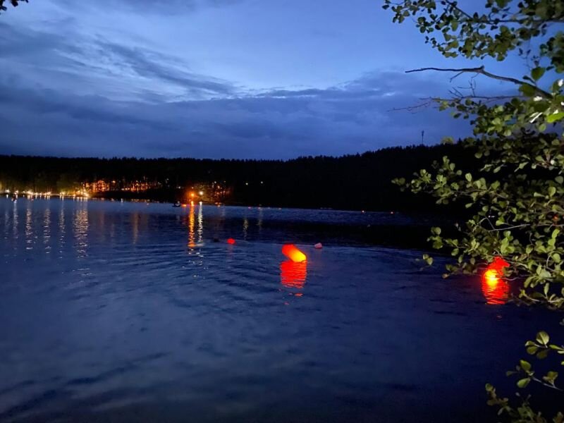 Ночной заплыв BUNI Team в 2020 году