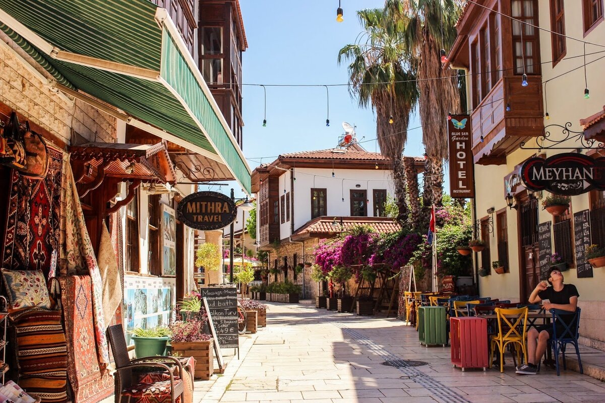Алания, старый город