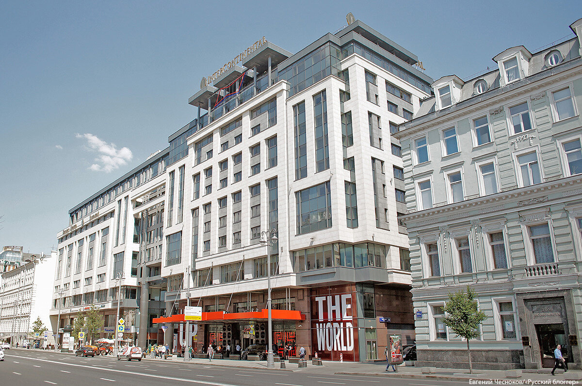 Тверская улица, дом 22. Фото 2021 года, отсюда: https://evgechesnokov.livejournal.com